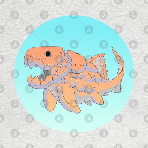 Dunkleosteus by ArtEnceladus